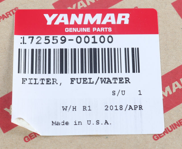 YANMAR ­-­ 172559-00100 ­-­ FILTER FUEL/WATER