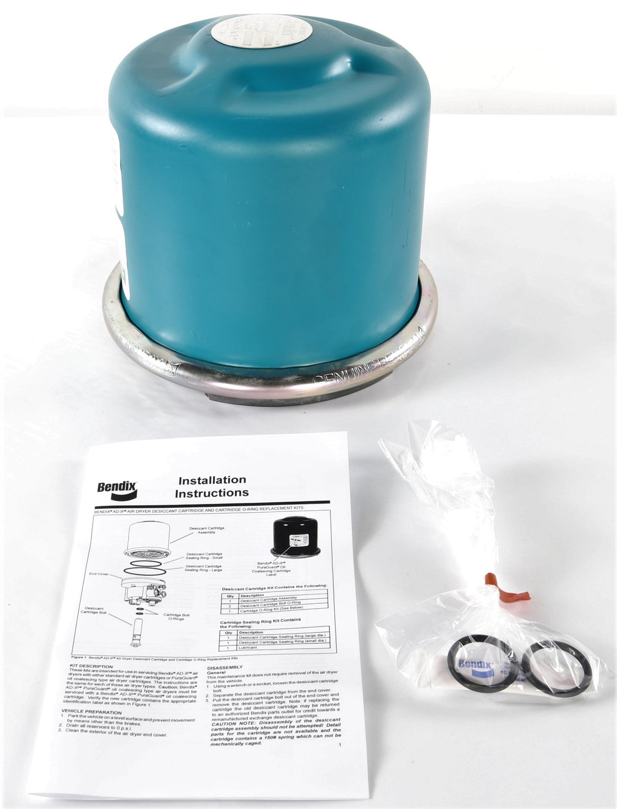 BENDIX ­-­ 109493PGX ­-­  AD-IP AIR DRYER DESICCANT CARTRIDGE KIT