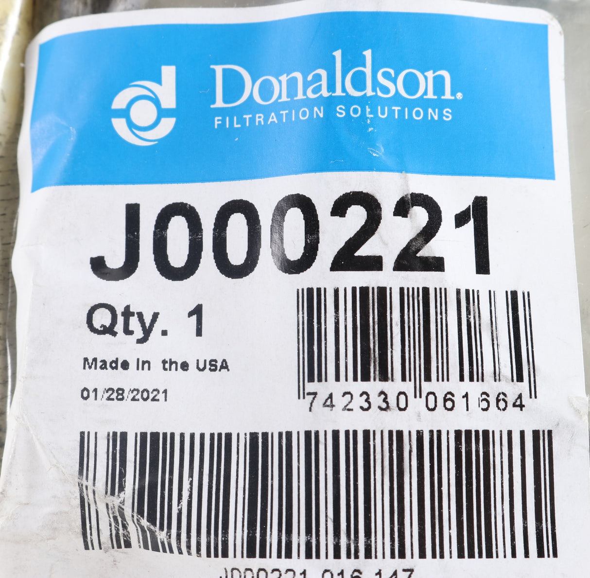 DONALDSON ­-­ J000221 ­-­ U-BOLT EXHAUST CLAMPS  2.5" 5/16 THREAD