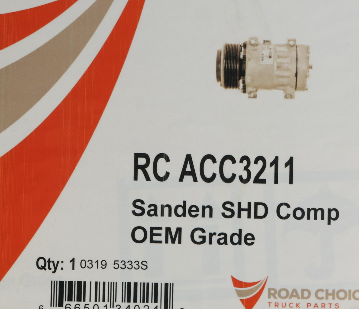 ROAD CHOICE ­-­ ACC3211 ­-­ A/C COMPRESSOR