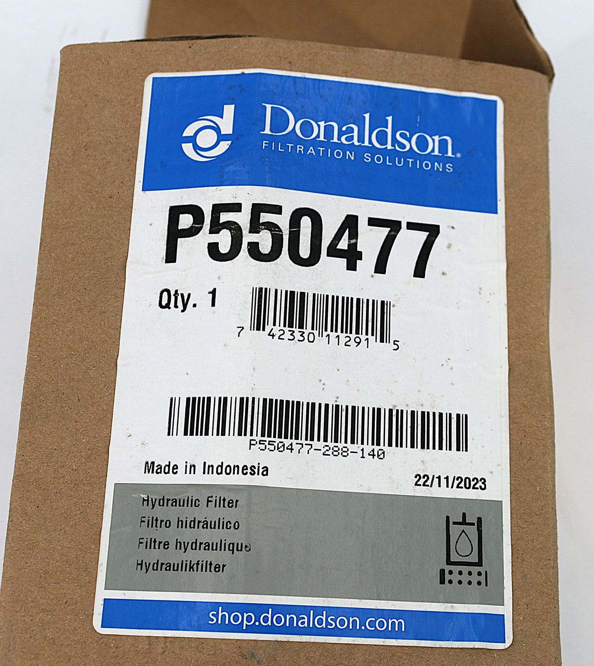 DONALDSON ­-­ P550477 ­-­ HYD CART