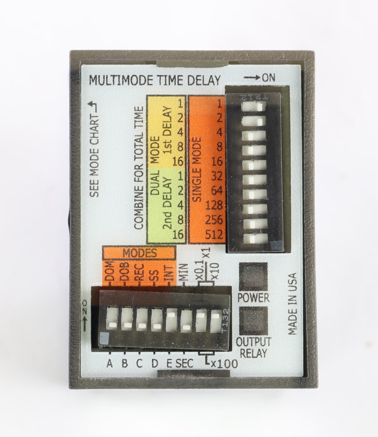 QUINCY COMPRESSOR ­-­ MITRDU120A1 ­-­ RELAY - TIME DELAY