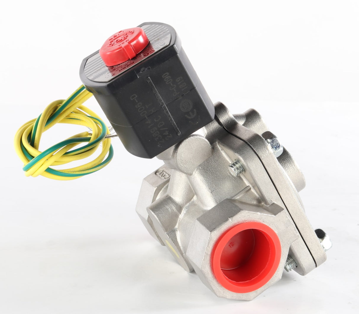 EMERSON - ASCO / JOUCOMATIC / REDHAT ­-­ X210506648001H1 ­-­ SOLENOID VALVE 1IN NPT. 24VDC PIPE 1IN AIR GAS