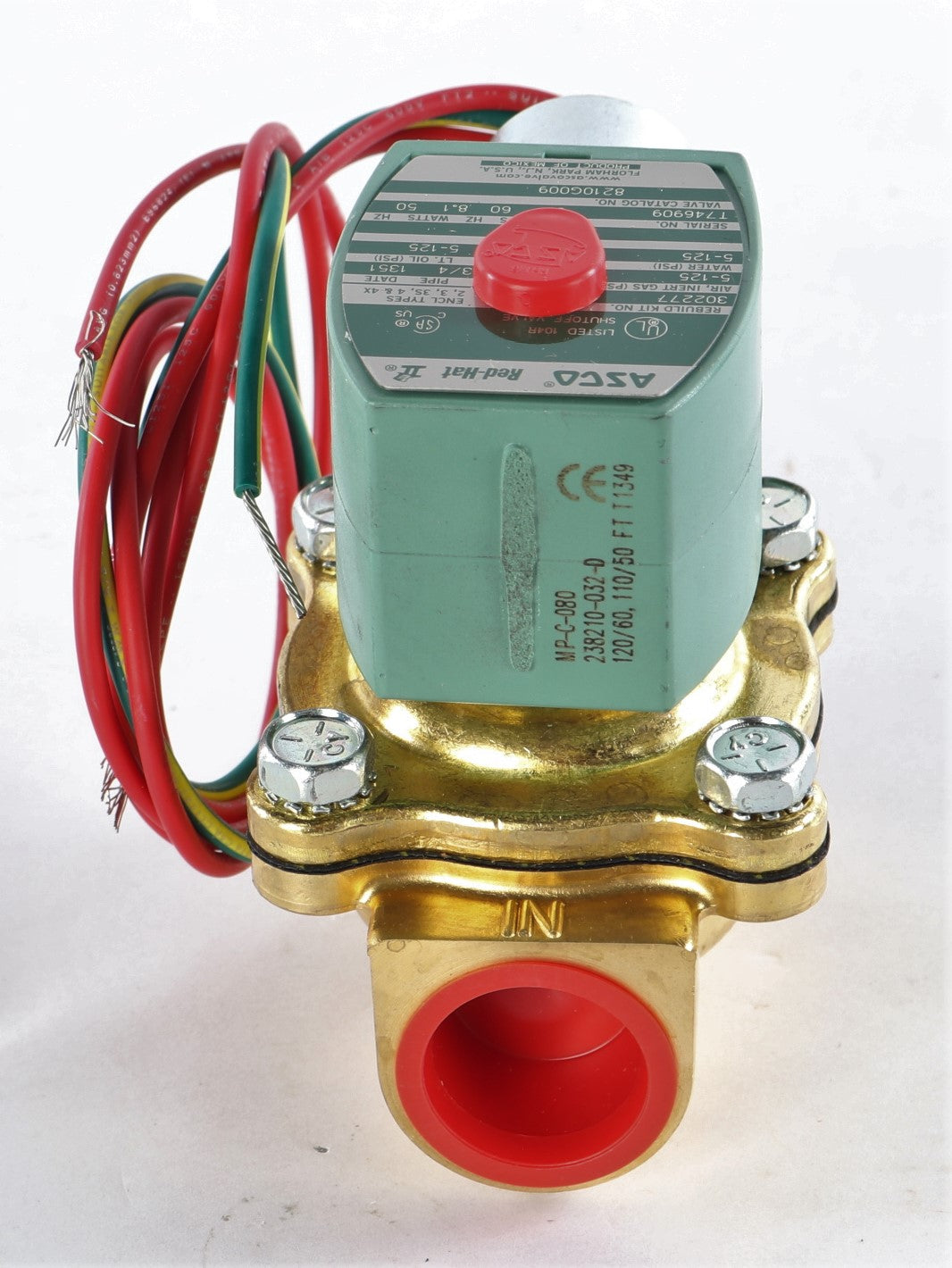 EMERSON - ASCO / JOUCOMATIC / REDHAT ­-­ 8210G009 ­-­ SOLENOID VALVE - 3/4"NPT