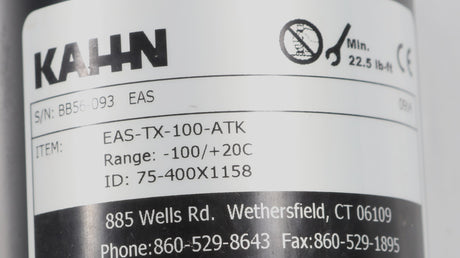 KAHN INSTRUMENTS ­-­ EAS-TX-100-ATK ­-­ HYGROMETER PROBE