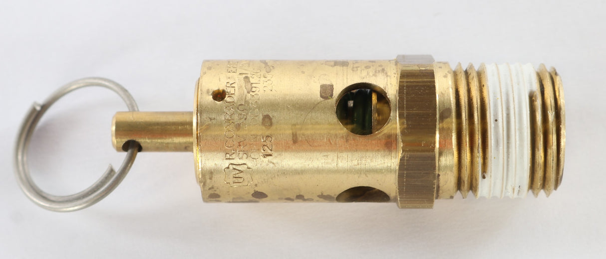 CONRADER ­-­ SRV390-1/2-SST-125 ­-­ SAFETY RELIEF VALVE 1/2in NPT 125psi
