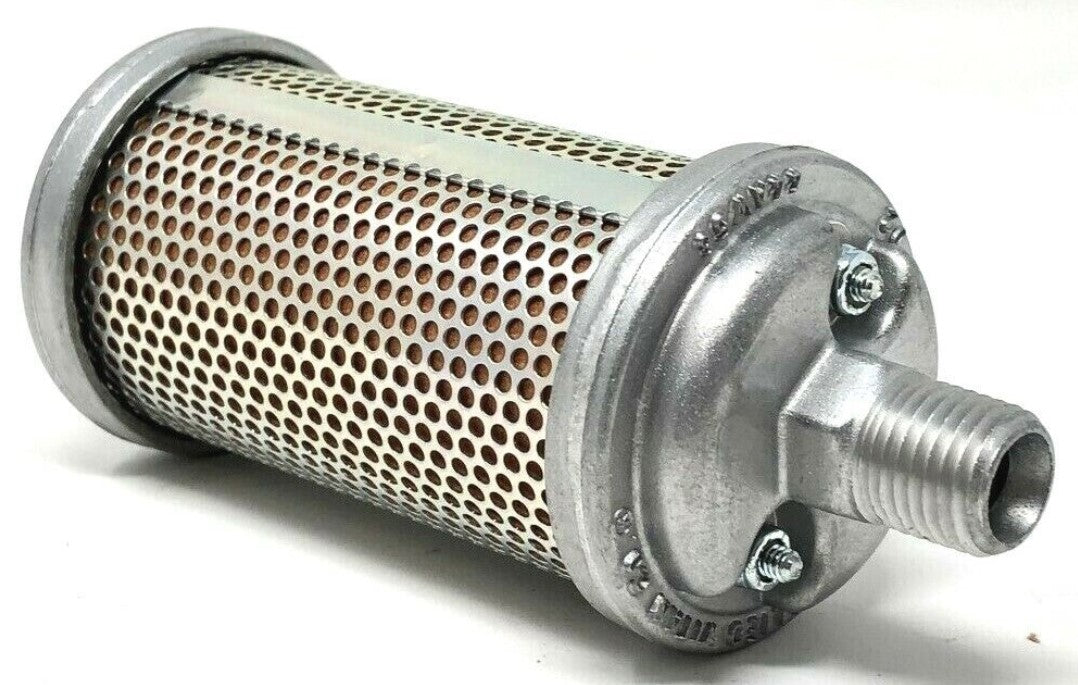 GARDNER DENVER ­-­ 43E6 ­-­ AIR MUFFLER 1/2in MPT 125 PSI MAX