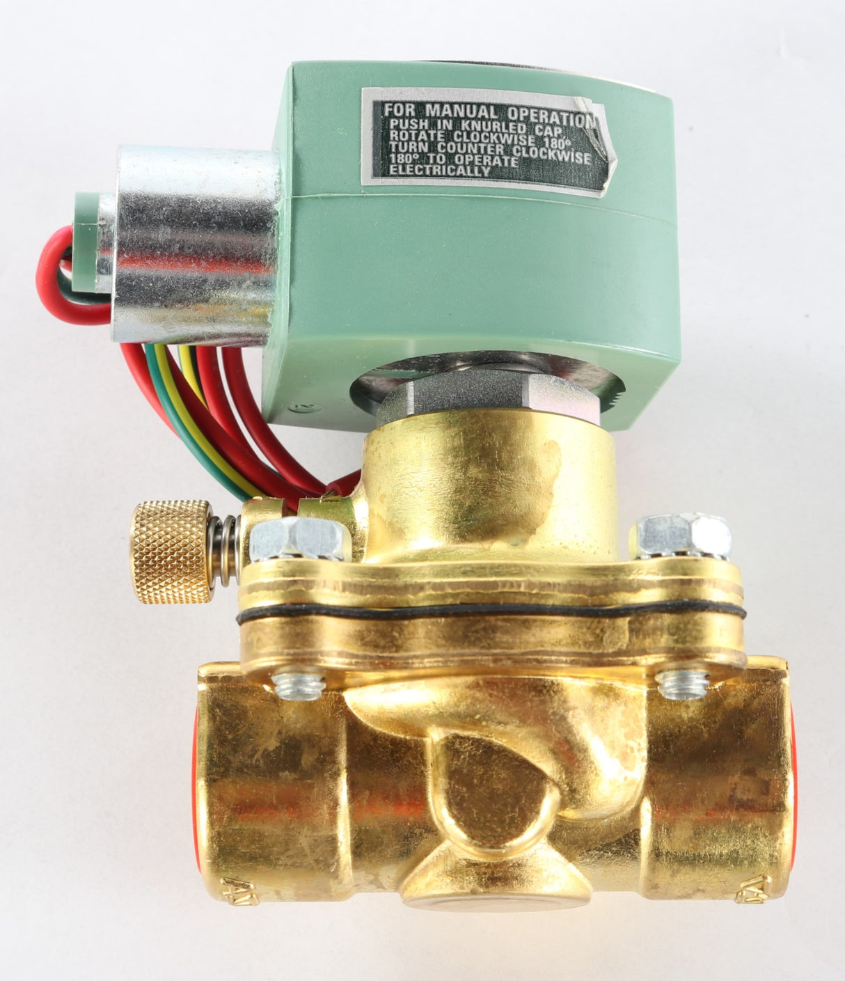 EMERSON - ASCO / JOUCOMATIC / REDHAT ­-­ 8210G002MO ­-­ SOLENOID VALVE 2-WAY 1/2in NPT 120V COIL