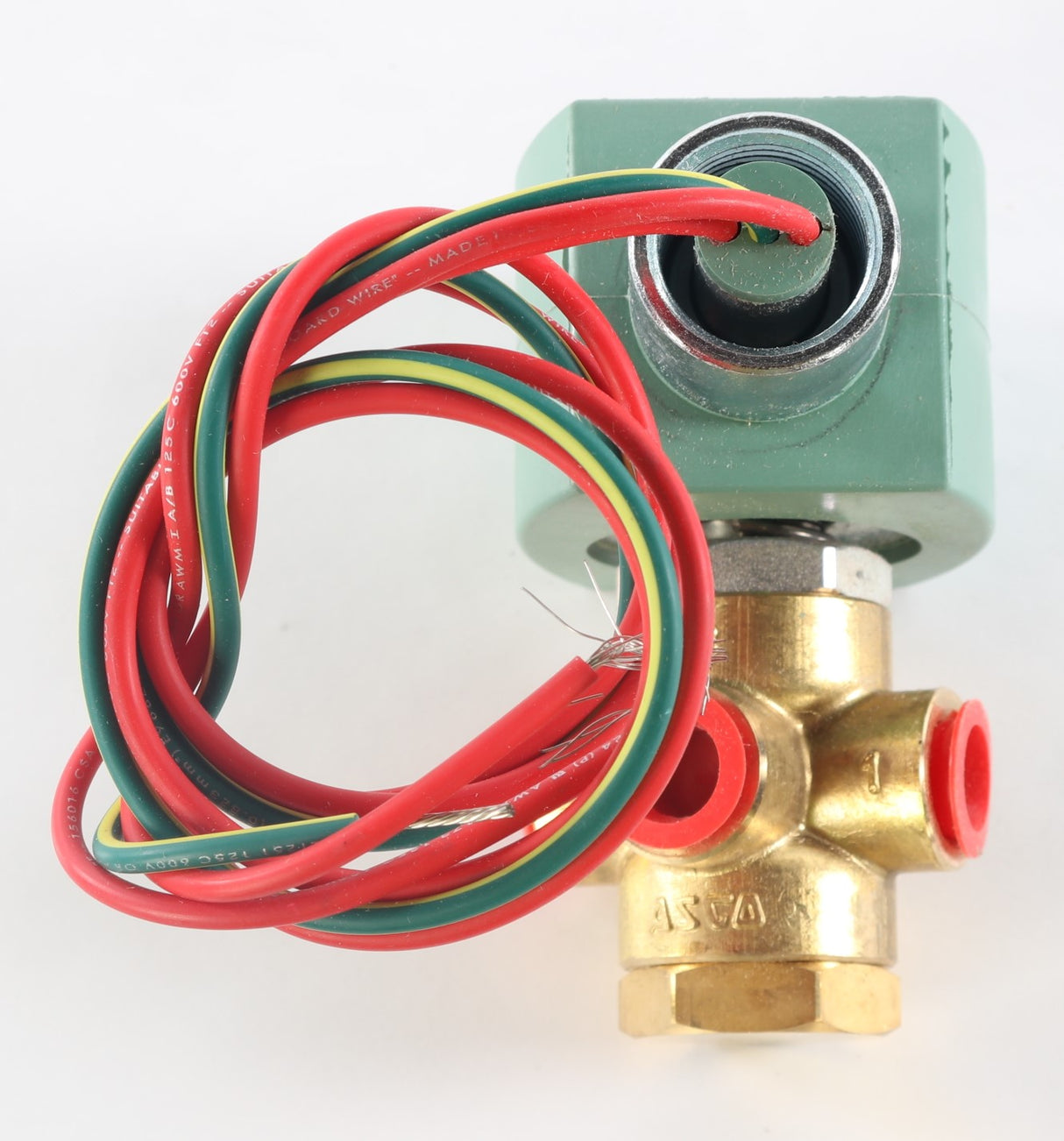 EMERSON - ASCO / JOUCOMATIC / REDHAT ­-­ 8320G184AC120 ­-­ SOLENOID VALVE ASM 1/4in NPT 120VAC