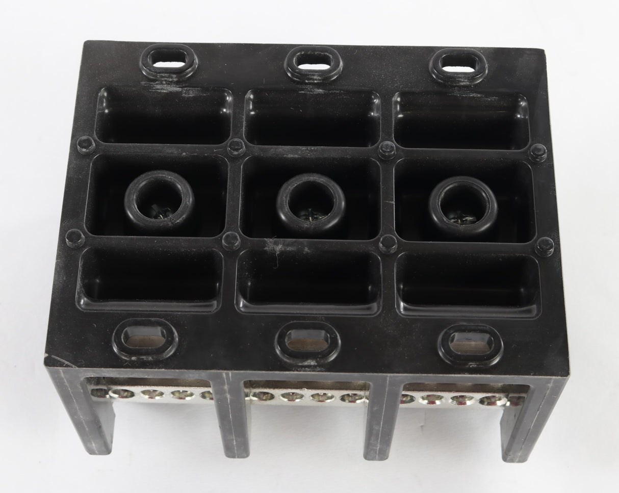 EATON ­-­ 16375-3 ­-­ TERMINAL BLOCK 420A 3P #2 x 12 #4 PORTS