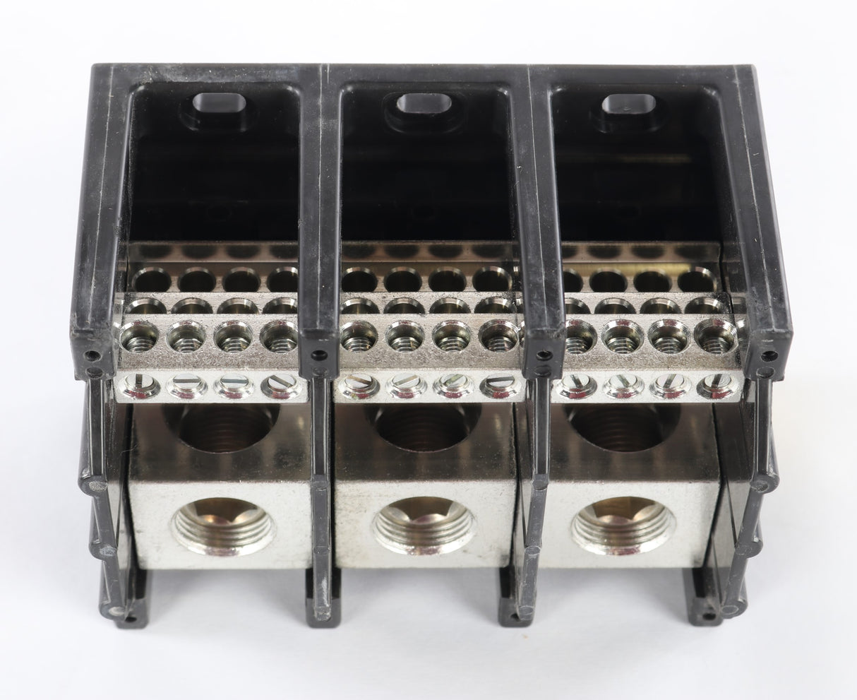 EATON ­-­ 16375-3 ­-­ TERMINAL BLOCK 420A 3P #2 x 12 #4 PORTS