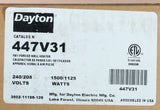 DAYTON ELECTRIC  ­-­ 447V31 ­-­ WALL HEATER 1500W 240V