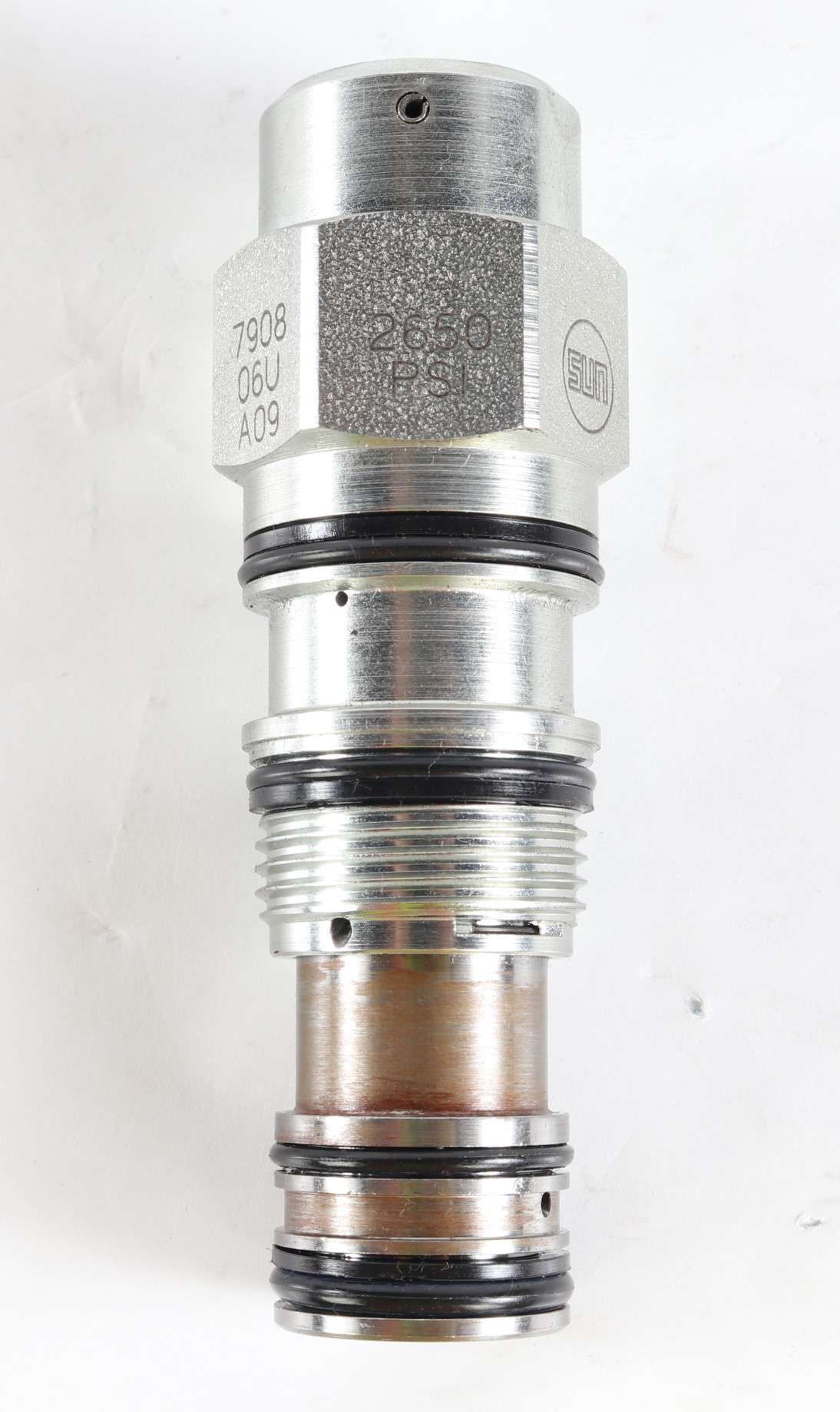 SUN HYDRAULICS   ­-­ 7908-06U-A09 ­-­ 2650.PSI HYDRAULIC VALVE CARTRIDGE