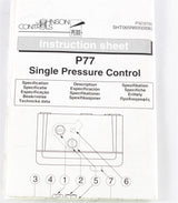 JOHNSON CONTROLS ­-­ P77AAW-9350 ­-­ PRESSURE SWITCH