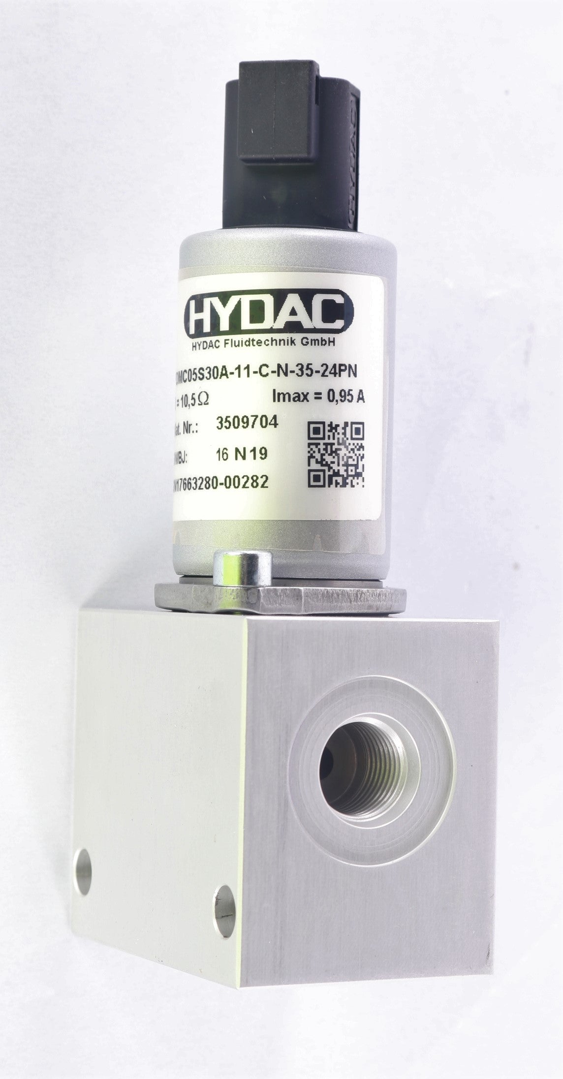 HYDAC - 3509704 - HYDRAULIC SOLENOID VALVE – Iron Wing Parts