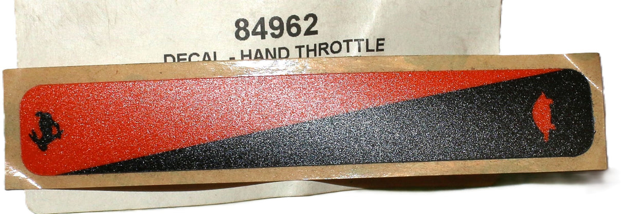 LEEBOY ­-­ 84962 ­-­ DECAL - HAND THROTTLE