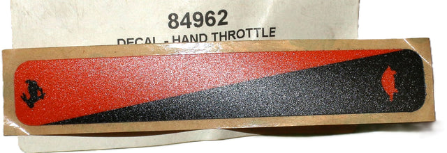 LEEBOY ­-­ 84962 ­-­ DECAL - HAND THROTTLE