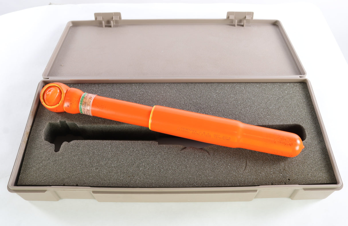 CEMENTEX ­-­ 1575TW38F-K ­-­ INSULATED TORQUE WRENCH 15-75 FT|LBS 3|8"DRIVE