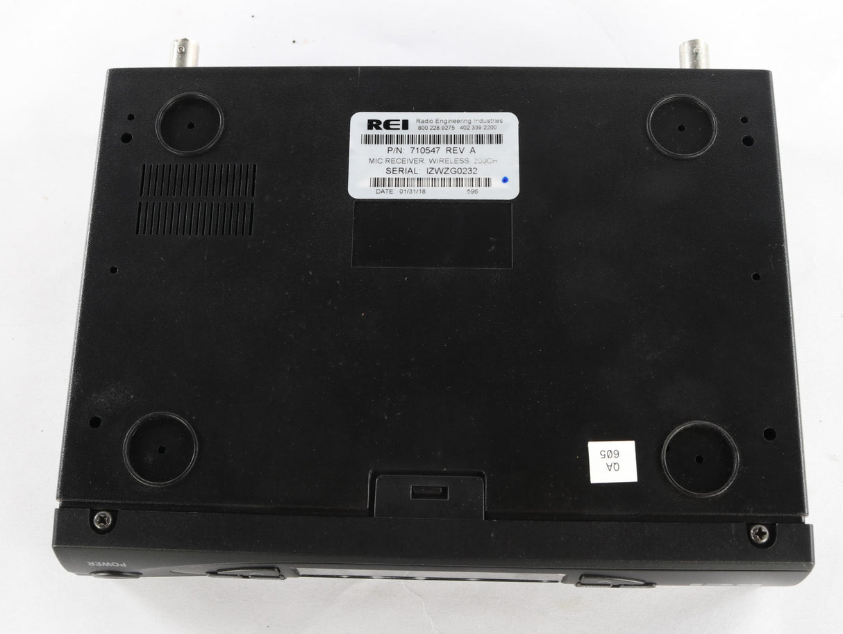 REI  ­-­ 710547 ­-­ MIC. RECEIVER WIRELESS (200 C