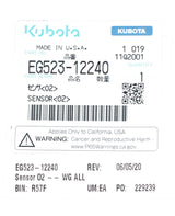 KUBOTA ­-­ EG523-12240 ­-­ OXYGEN SENSOR