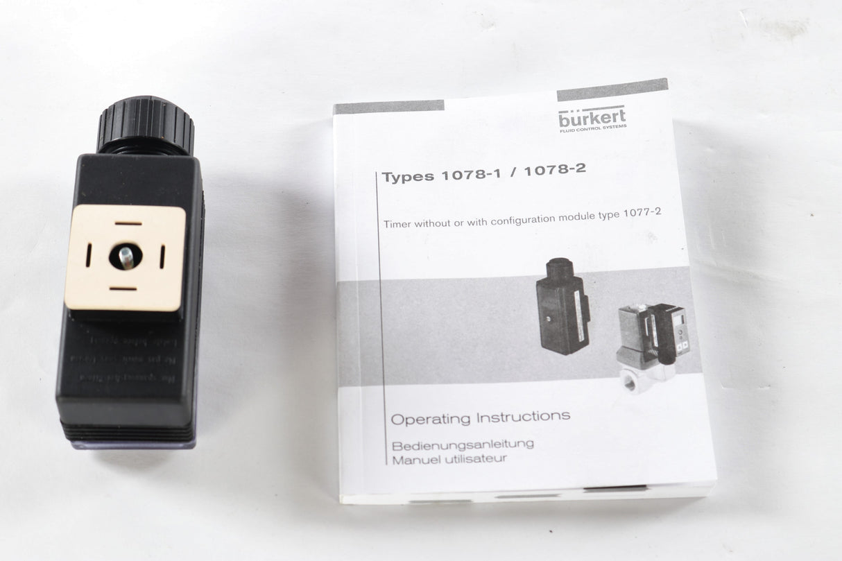 BURKERT ­-­ 00448337 ­-­ TIMER:110-230 V.