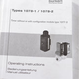 BURKERT ­-­ 00448337 ­-­ TIMER:110-230 V.