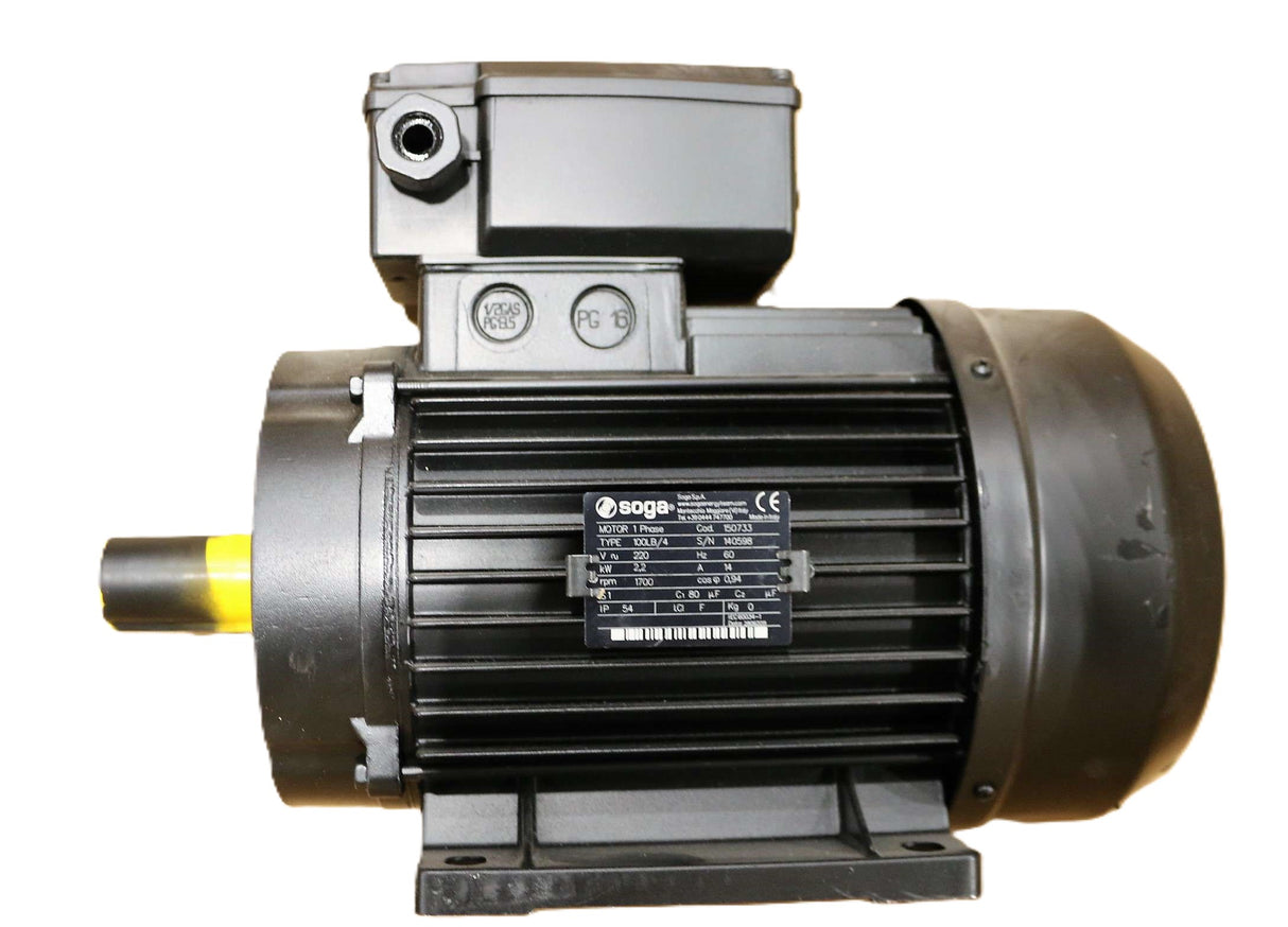 SOGA ­-­ 150733 ­-­ ELECTRIC MOTOR 2.2kW 220V 60Hz 1PH