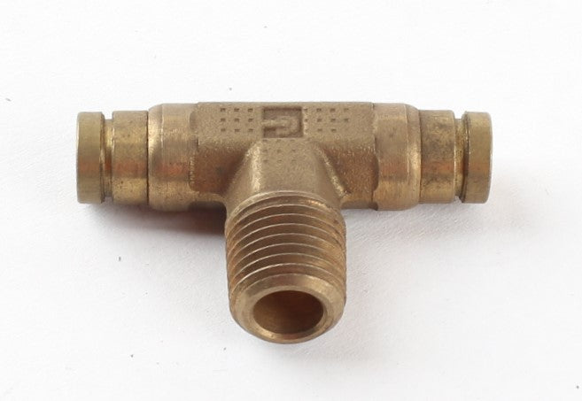 PARKER ­-­ 172PMTNS-4-4 ­-­ FITTING: MALE BRANCH TEE 1/4 X 1/4 BRASS