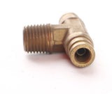 PARKER ­-­ 172PMTNS-4-4 ­-­ FITTING: MALE BRANCH TEE 1/4 X 1/4 BRASS