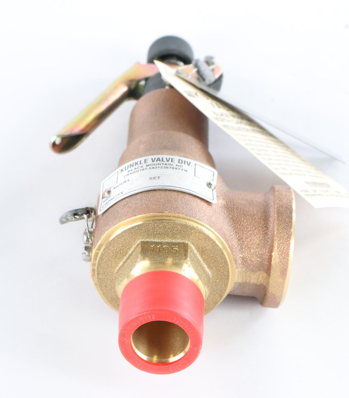 EMERSON - KUNKLE VALVE/CASH ­-­ 6010EDV01-KM-0232 ­-­ PRESSURE RELIEF VALVE