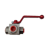 SCHWARZE ­-­ 67617 ­-­ BALL VALVE: 3-WAY 3/8NPT 3000PSI