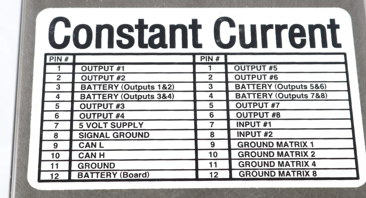 PIERCE MANUFACTURING ­-­ CL-405-105 ­-­ ELECTRONIC MODULE: CONSTANT CURRENT