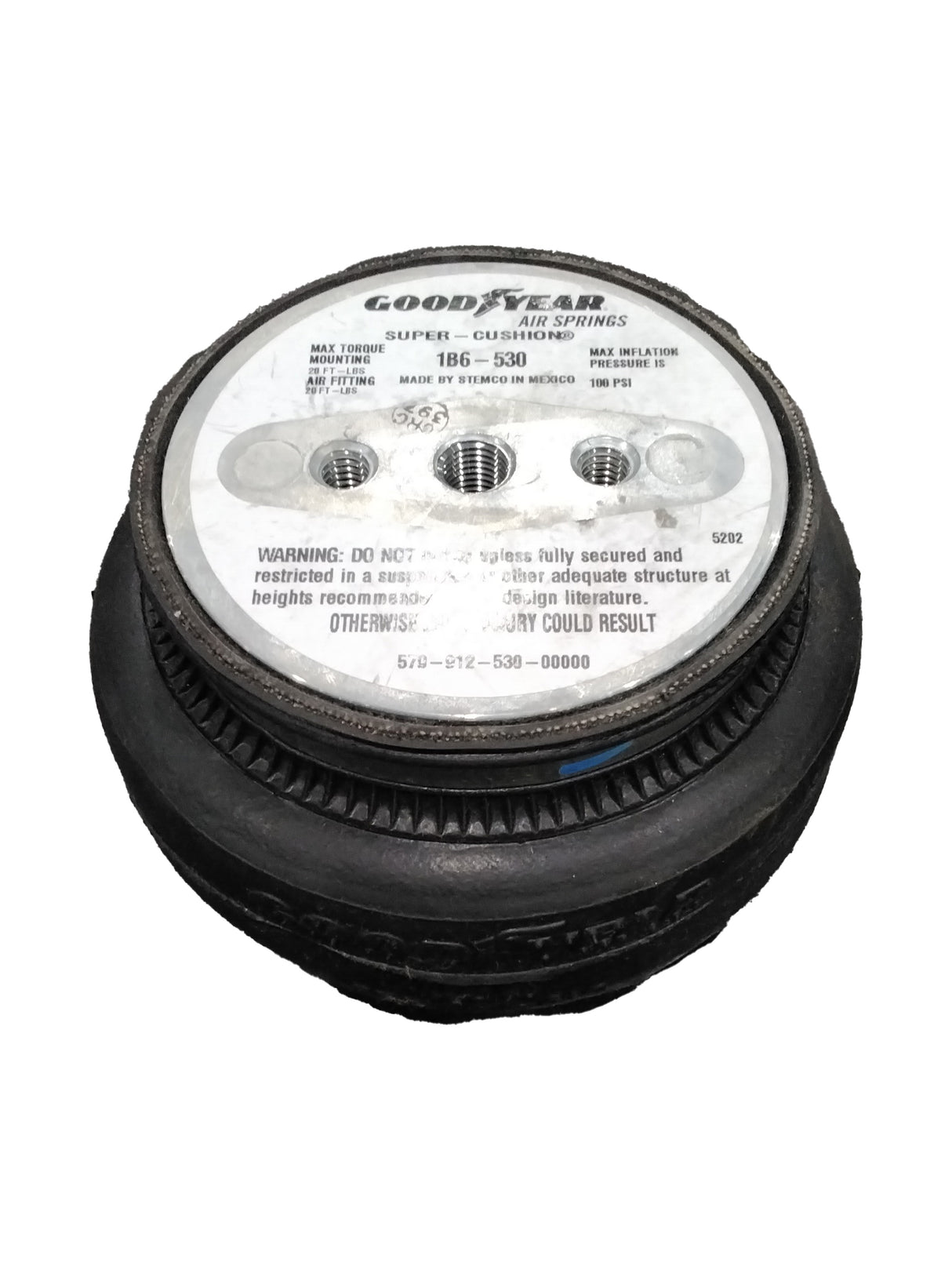 GOODYEAR ­-­ 1B6-530 ­-­ AIR SPRING 6.5" MAX OD