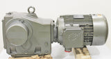 NORD GEAR CORPORATION ­-­ SK9022.1AZSHK-100LA/4 ­-­ ELECTRIC GEARMOTOR: 5HP 14.56:1 RATIO 230/460V