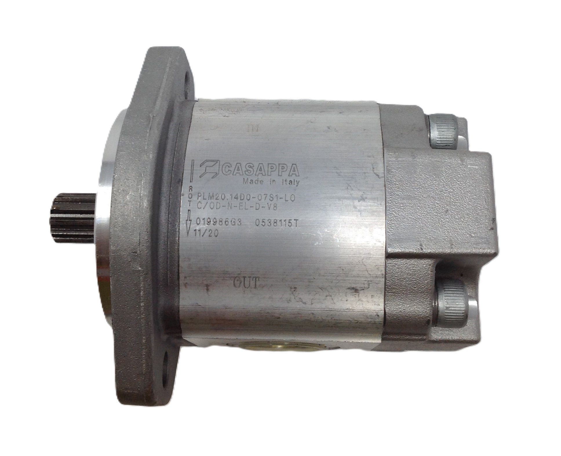 CASAPPA - PLM20.14D-07S1-LOC/OD-N-EL-D-V8 - HYDRAULIC GEAR