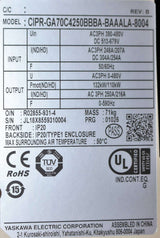 YASKAWA ­-­ CIPR-GA70C4250BBBA-BAAALA-8004 ­-­ INVERTER DRIVE 380-480V / 132kW 0-480V 0-590Hz OUT