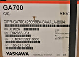 YASKAWA ­-­ CIPR-GA70C4250BBBA-BAAALA-8004 ­-­ INVERTER DRIVE 380-480V / 132kW 0-480V 0-590Hz OUT