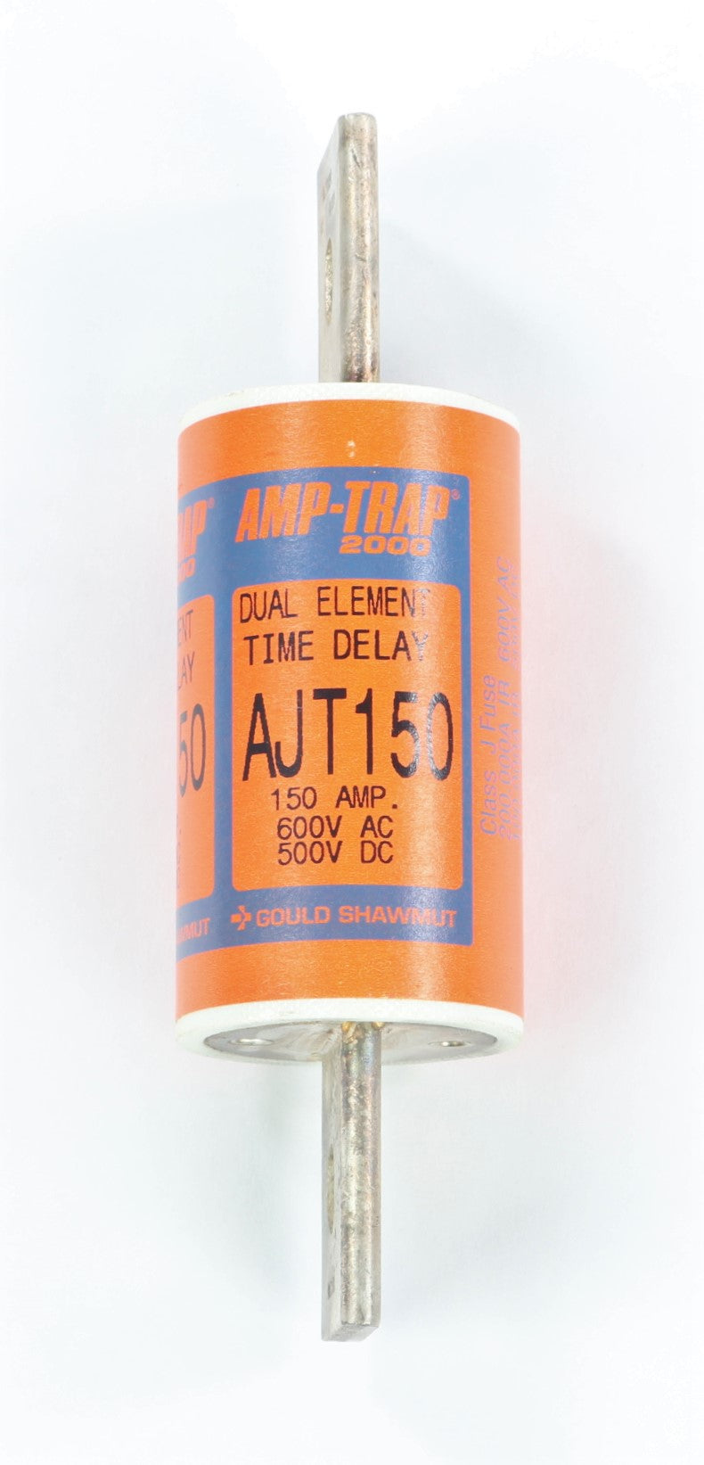 MERSEN ­-­ AJT150 ­-­ 150 AMP 600V AC  DUAL ELEMENT TIME DELAY FUSE