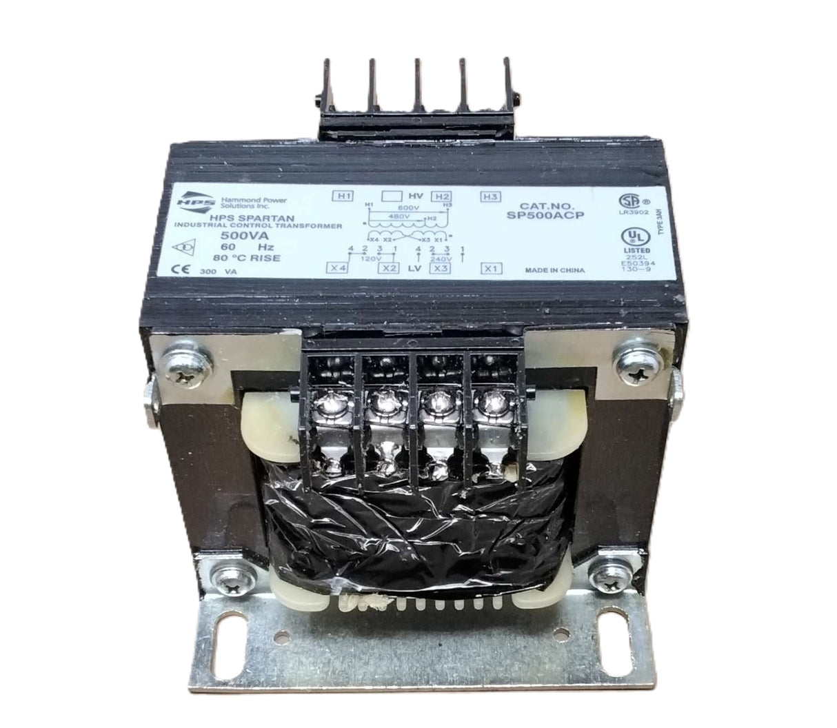 HAMMOND POWER SOLUTIONS  ­-­ SP500ACP ­-­ TRANSFORMER 500VA 480/600//120/240V