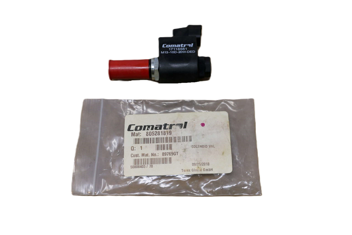 COMATROL ­-­ 805281819 ­-­ HYDRAULIC SOLENOID VALVE CARTRIDGE & COIL ASM