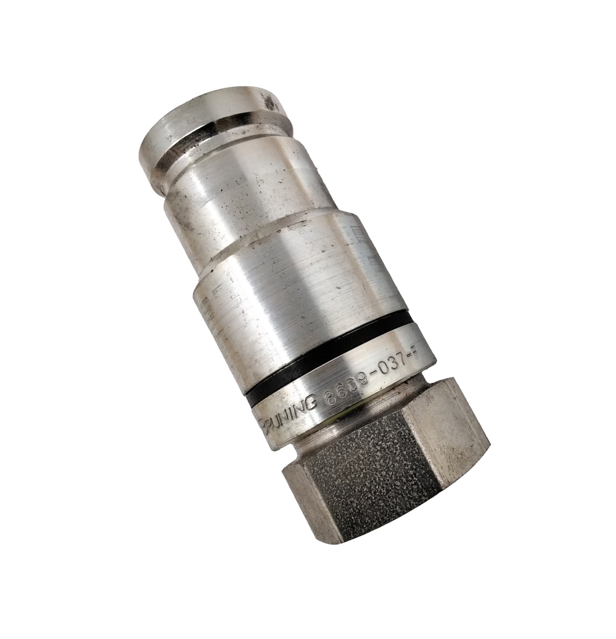 PARKER ­-­ 8609-037-F ­-­ HYDRAULIC QUICK CONNECT COUPLER: MALE