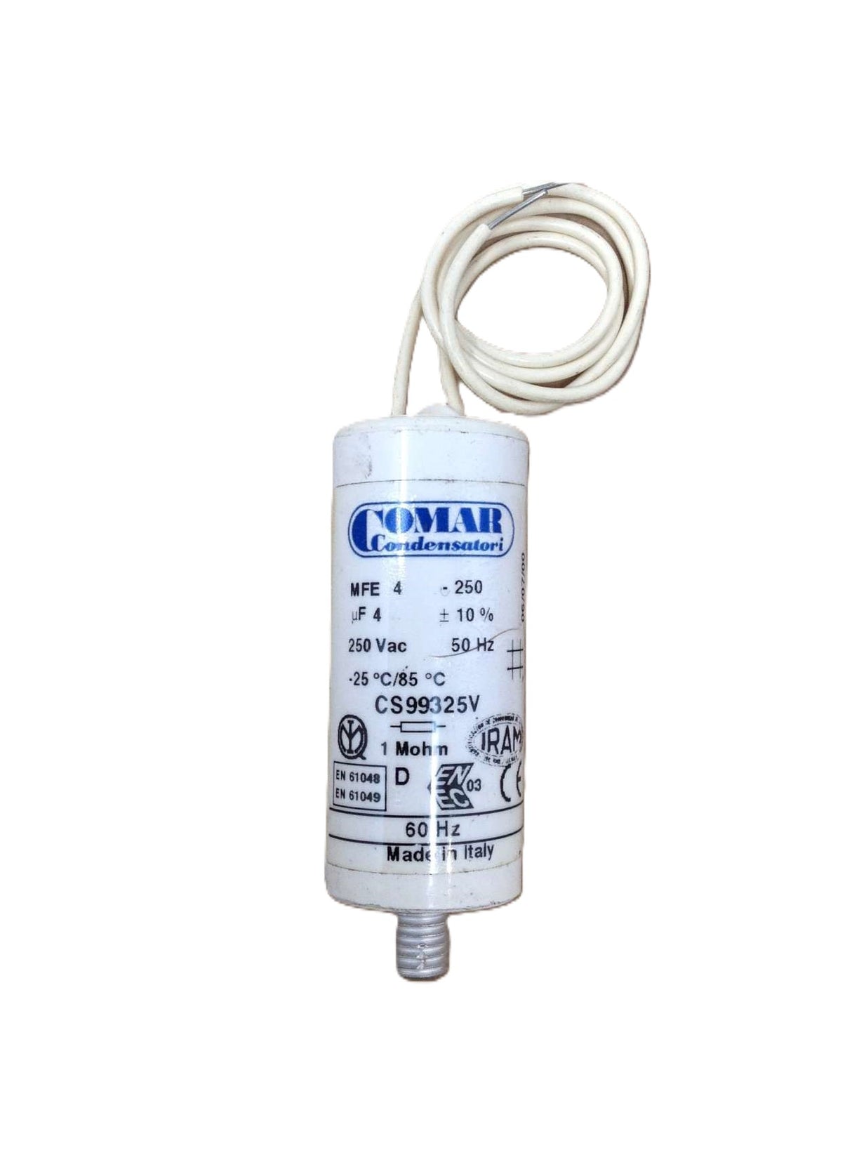 COMAR Condensatori S.p.A. ­-­ MFE250-4 ­-­ CAPACITOR 4uF