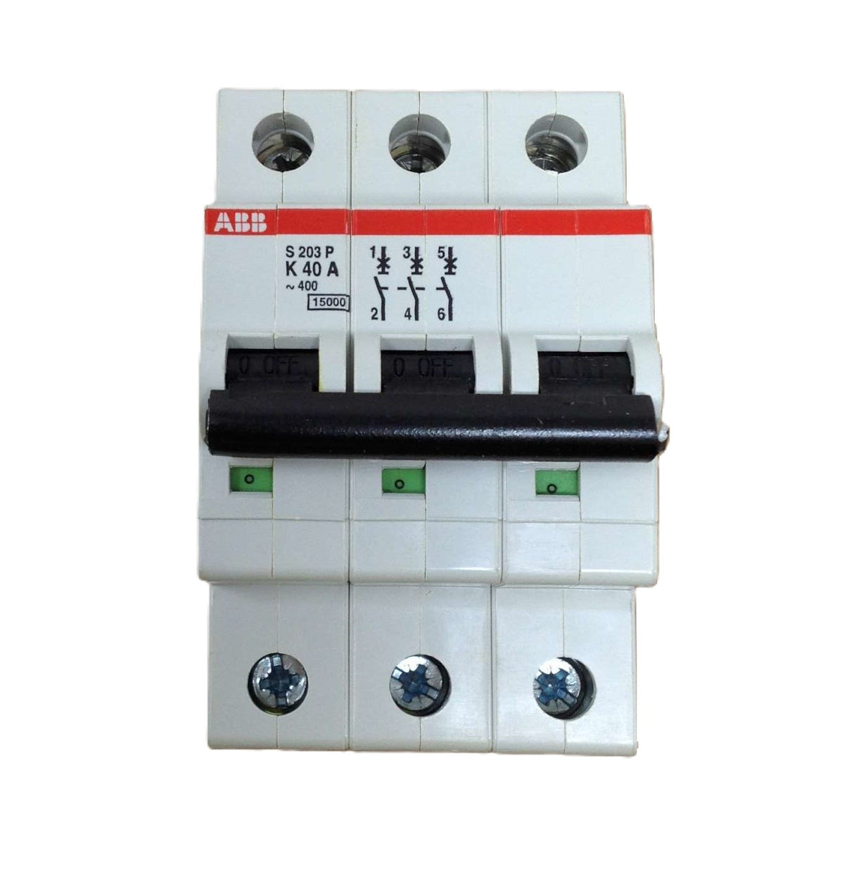 ABB ­-­ S203P-K40A ­-­ CIRCUIT BREAKER 40A 3P