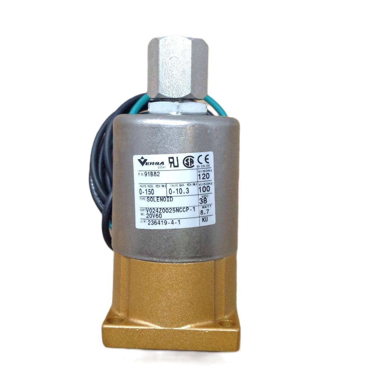 VERSA ­-­ 91B82 ­-­ SOLENOID VALVE