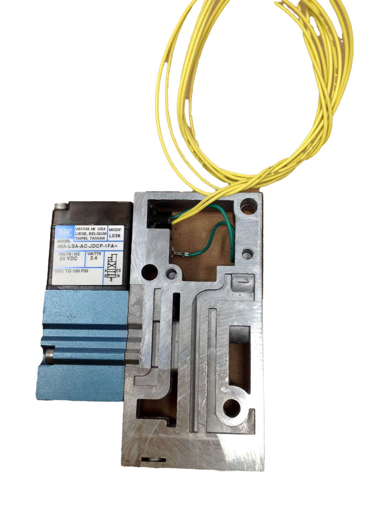 MAC VALVES ­-­ 46A-LSA-AC-JDCP-1FA ­-­ SOLENOID VALVE