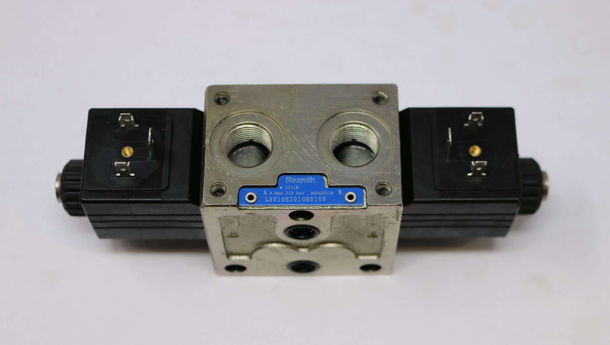 REXROTH ­-­ L8010E201OB0100 ­-­ SOLENIOD VALVE BLOCK SECTION