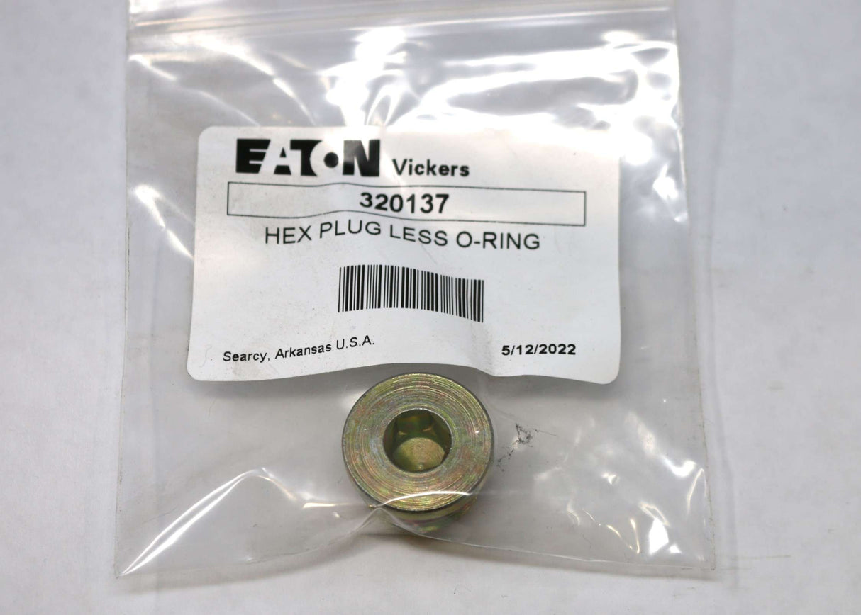 VICKERS  ­-­ 320137 ­-­ HEX PLUG LESS O-RING