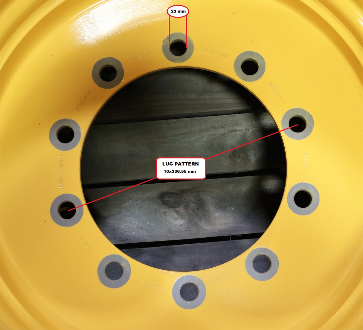 ACCURIDE ­-­ 36192 ­-­ WHEEL RIM SIZE 26xDW20A