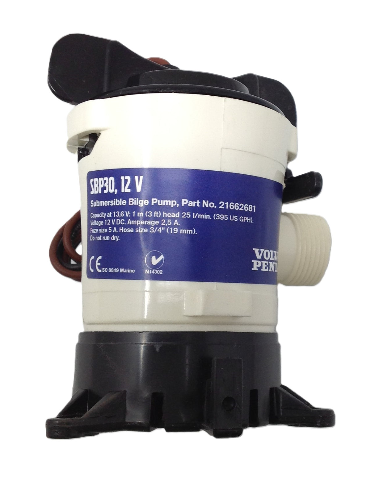 VOLVO PENTA ­-­ 21662681 ­-­ BILGE PUMP