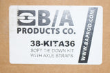 B/A PRODUCTS  ­-­ 38-KITA36 ­-­ SOFT TIE-DOWN KIT WITH AXLE STRAPS